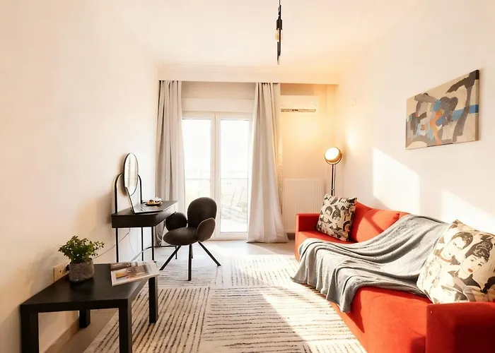 Appartement Elegant Spacious With Private Balcony Thessalonique